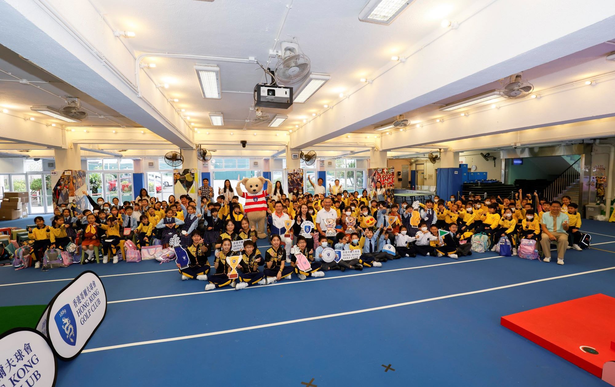 香港哥爾夫球會將高球帶入學校 首推「高球《童》樂拓展計劃」